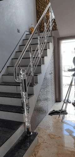 Custom Staircase Fabrication Works-3