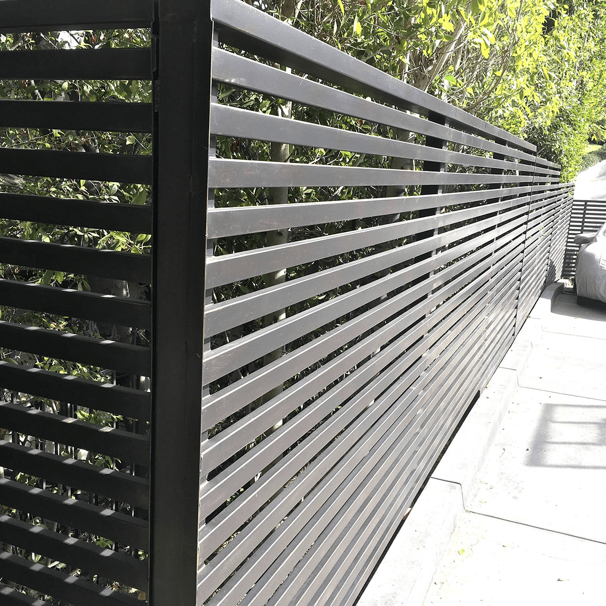 Custom Steel Fence Fabrication Works-2