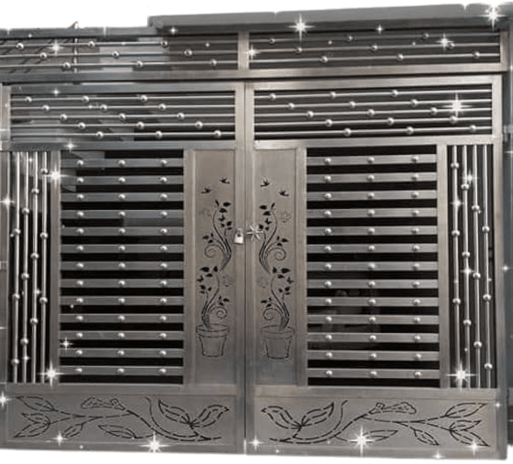 Custom Steel Gate Fabrication Works-2
