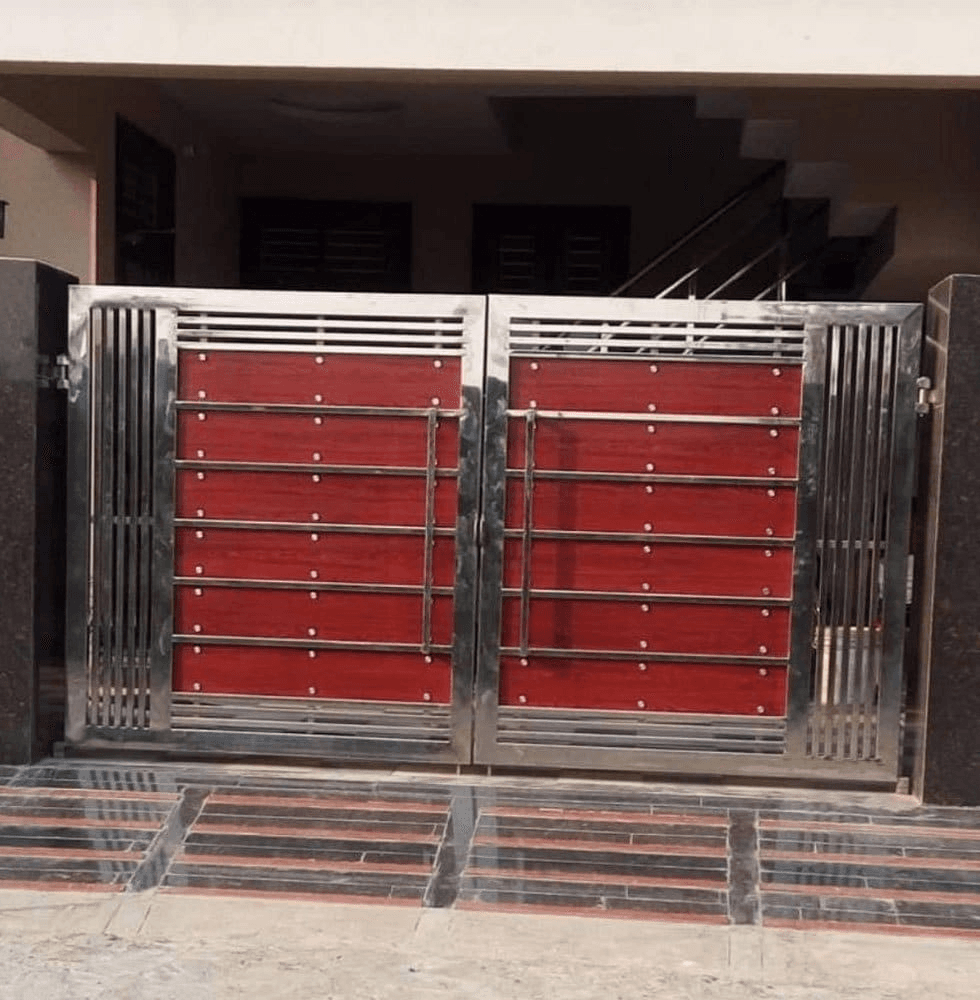 Custom Steel Gate Fabrication Works-4