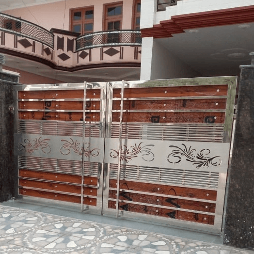 Custom Steel Gate Fabrication Works-5