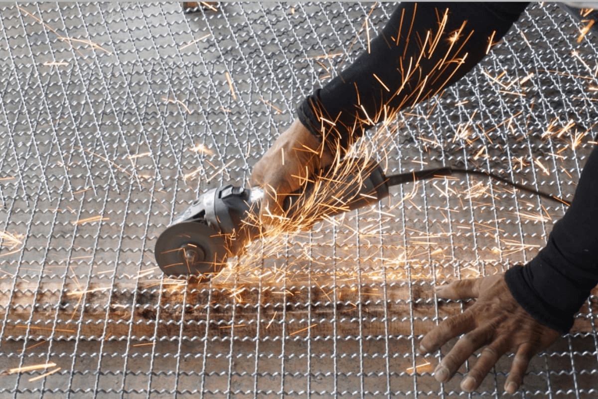 Fabrication of Customised Steel Meshes-4